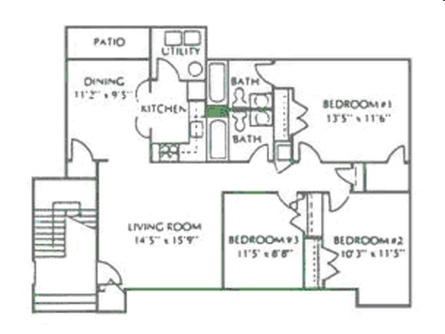 3BR/2BA - Harbour Landing