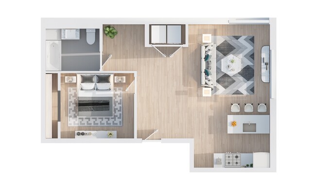 Floorplan - Colonial Flats