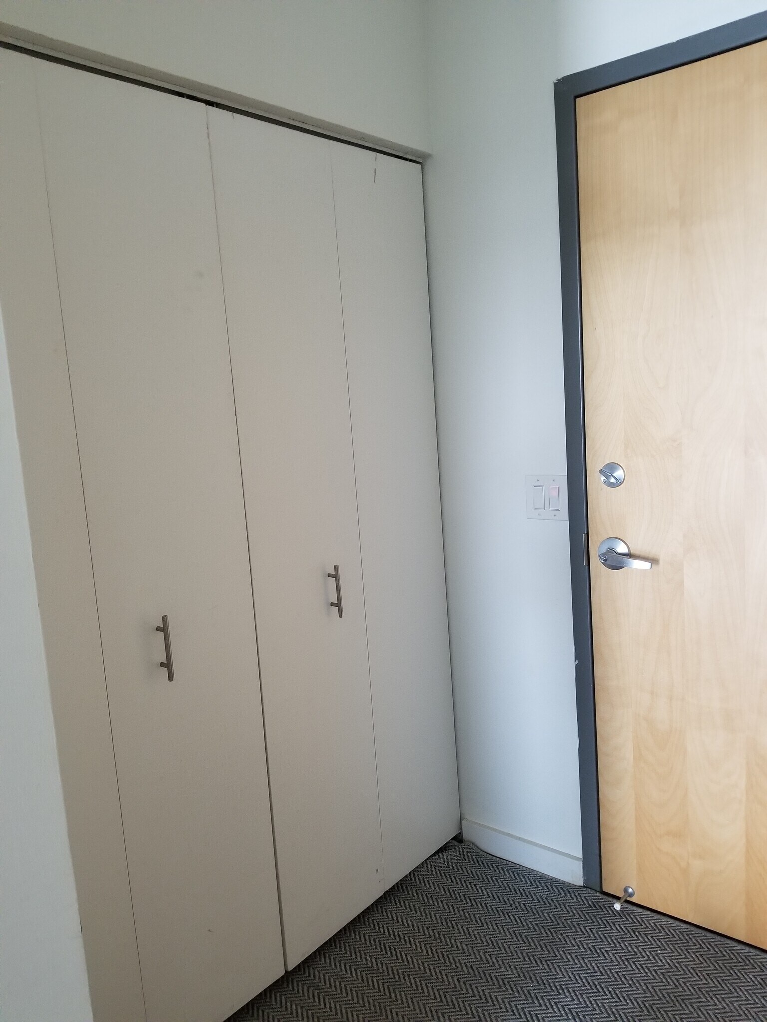 Closet next to front door - 1620 S Michigan Ave