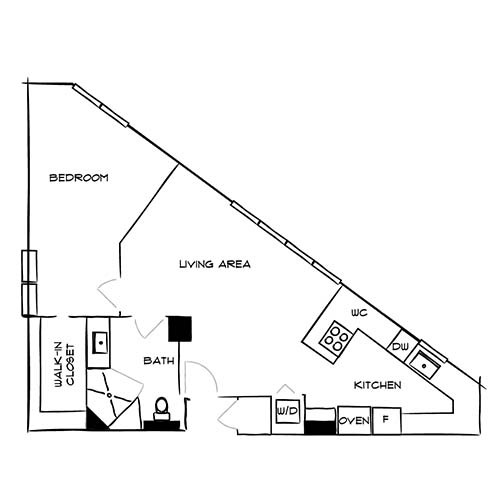 Floorplan - Flamingo South Beach