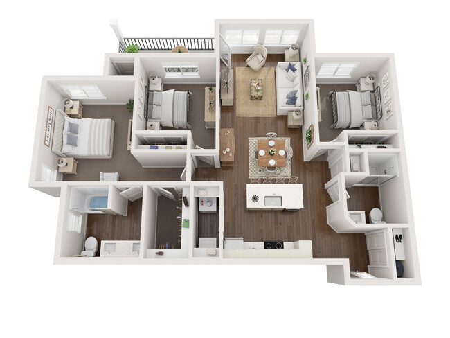 Floorplan - Haven Apartments