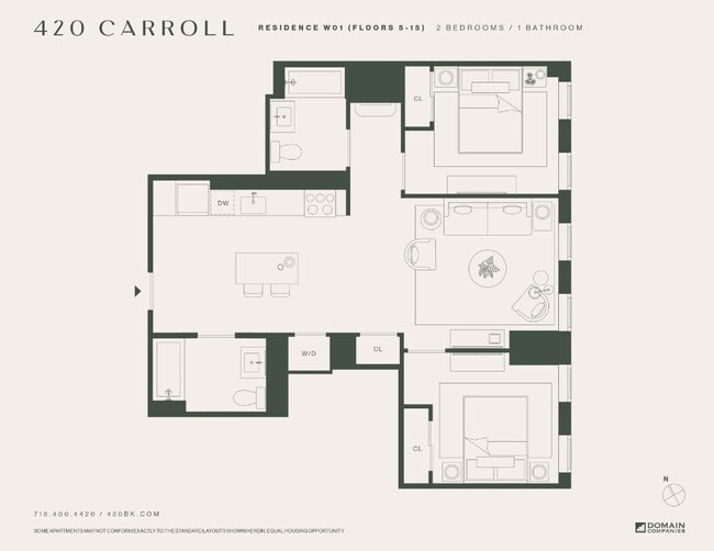 Floorplan - 420 Carroll