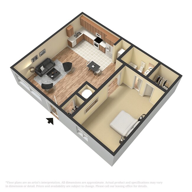 Floorplan - Diamond Ridge Apartments
