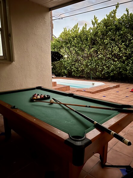 Covered Backyard Billiards - 1328 SW 21st Ter