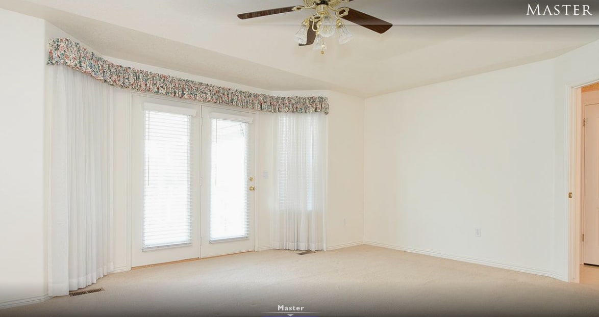 Master Bedroom leads to Deck - 633 W 2325 N