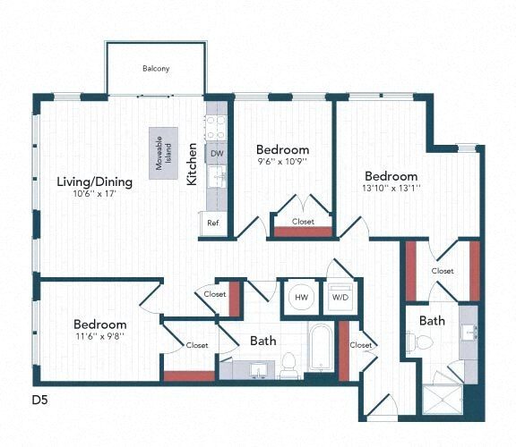 Floorplan - Harwood Flats