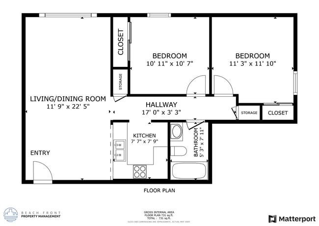 Floorplan - 3223 Bagley Ave.