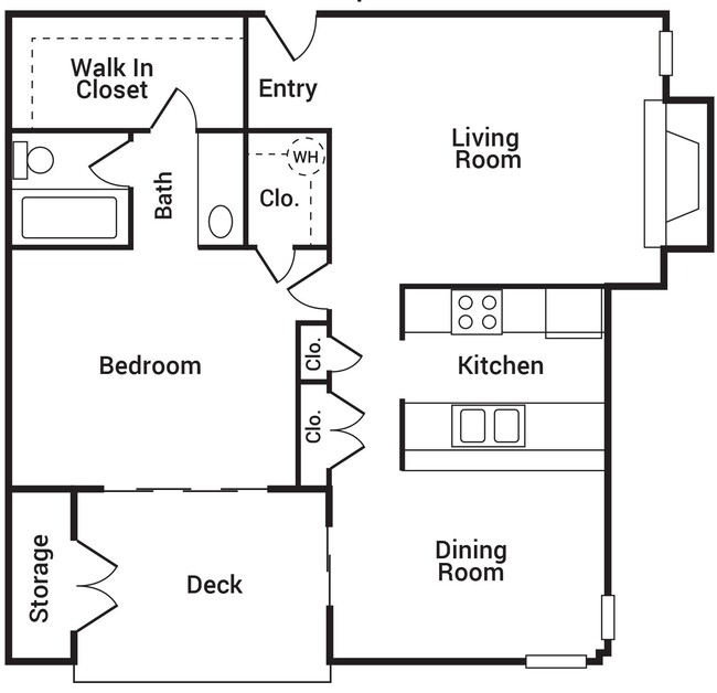 Floorplan - Copper Mill Apartments