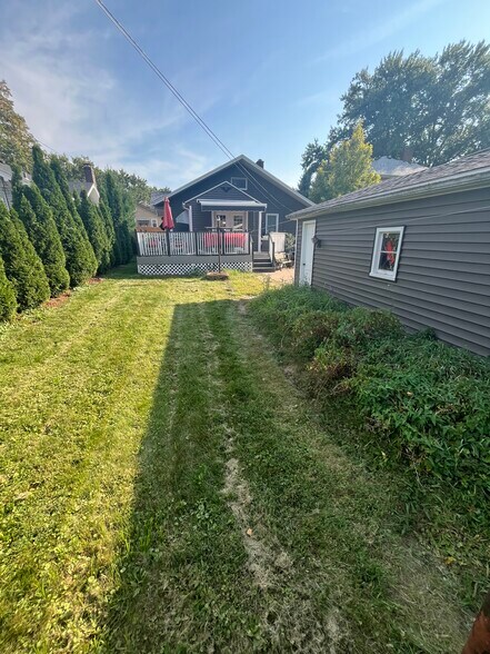 Back yard - 2118 Elm St