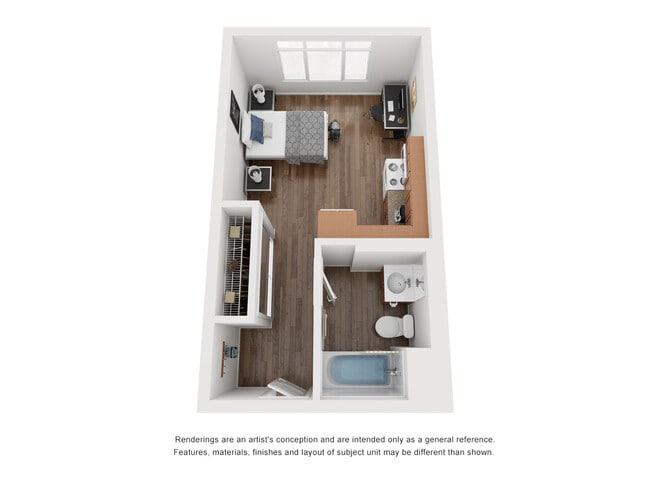 Studio - Allston Place Apartments