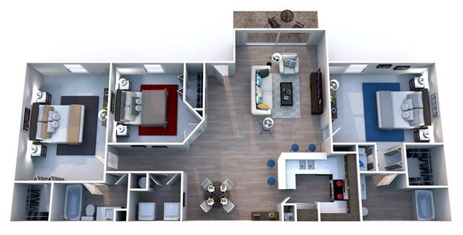 Floorplan - Windsor Castle - Townhomes