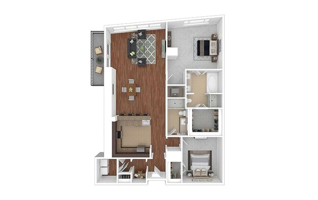 Floorplan - Cortland on McKinney