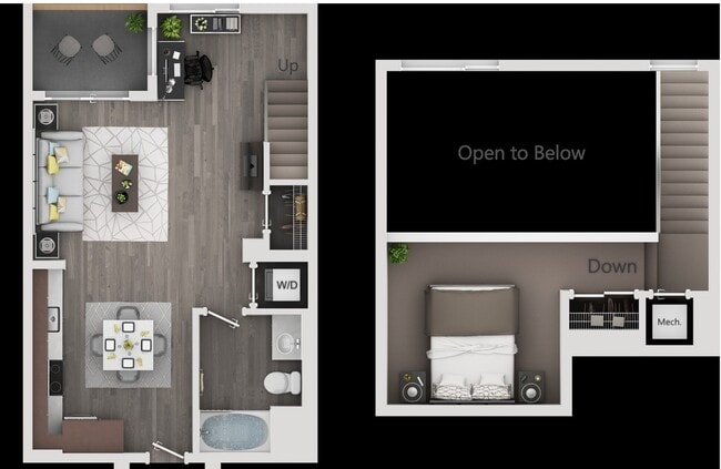 Floorplan - Fusion Encore Hollywood