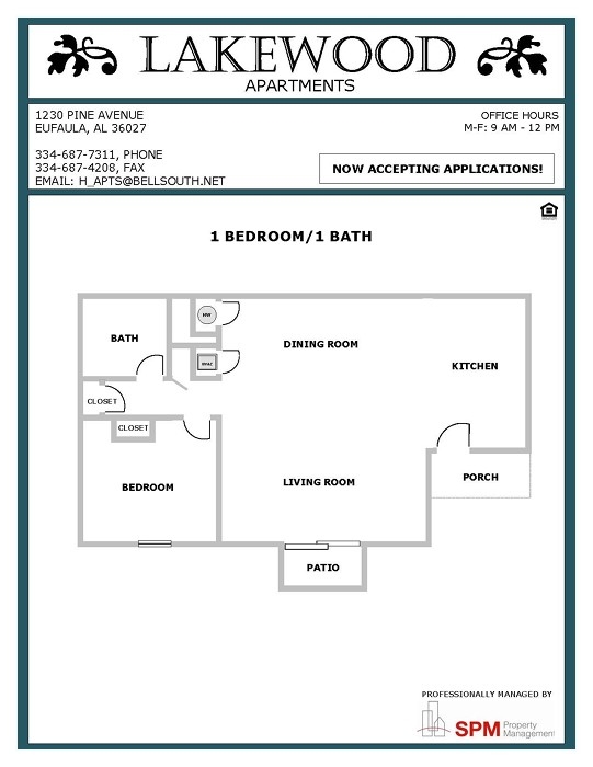 Floorplan - Lakewood Apartments