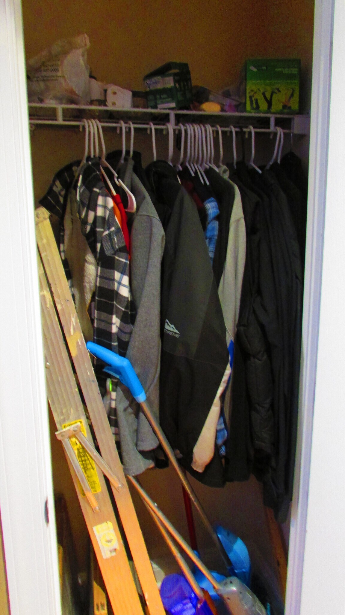 Coat closet. Cleaning storage. - 720 Oaktree Blvd