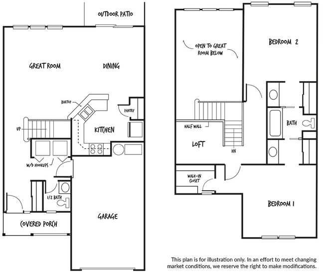 Floorplan - Brookfield Townhomes