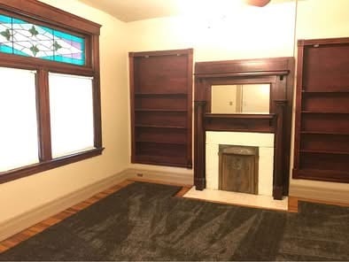 Living Room w/ pocket doors (other side) - 418 Garrard St