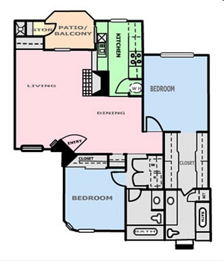 2BR/2BA - Champion Oaks