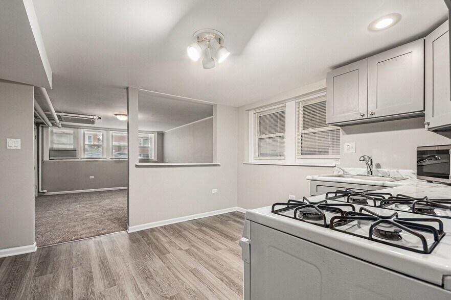 Kitchen Facing Living Room - 1820 Grove Ave