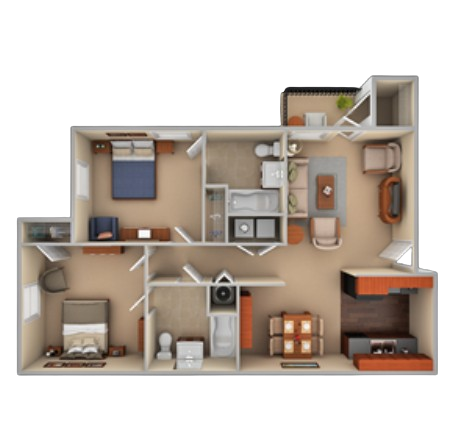 Floorplan - The Summit on 401