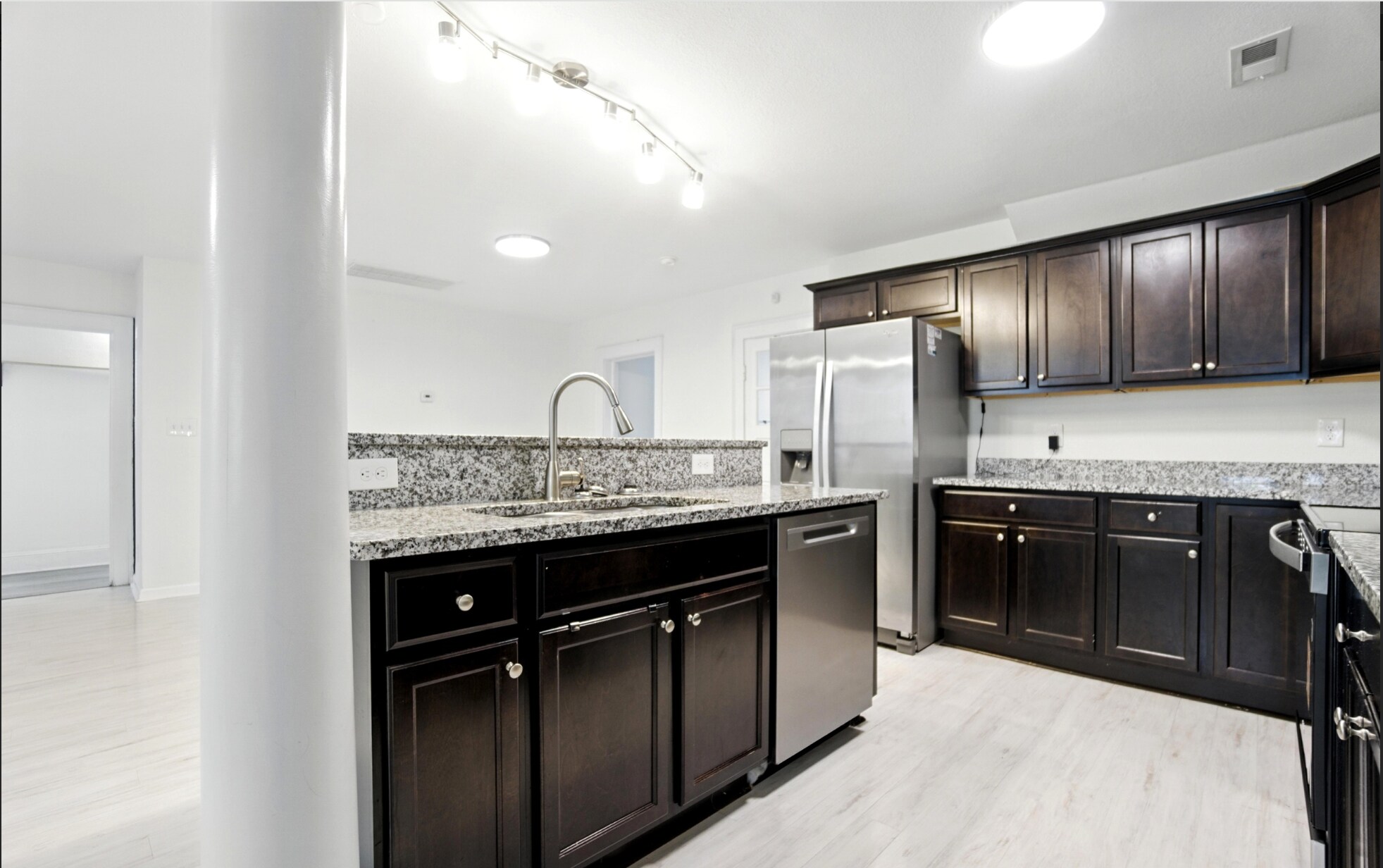 Modern appliances and dishwasher and range/oven are brand new. - 2605 Bapaume Ave