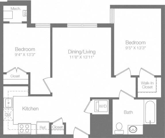 Floorplan - The Atrium
