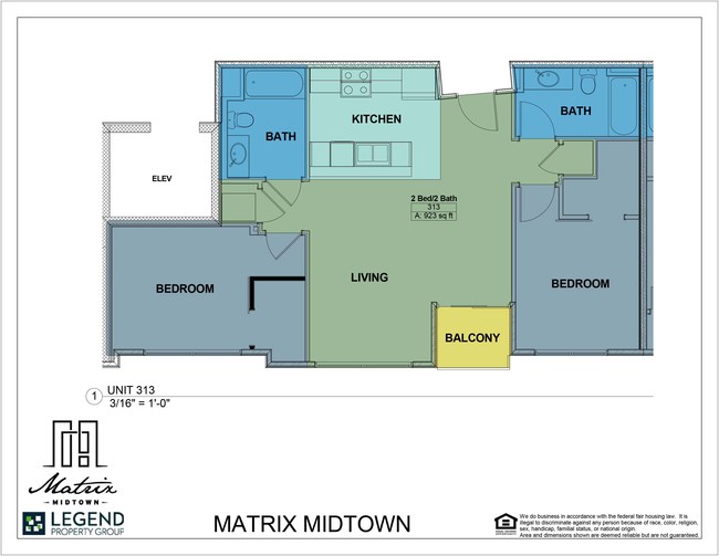 Floorplan - Matrix Midtown