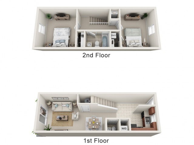 2bd/1.5ba - Canyon Square