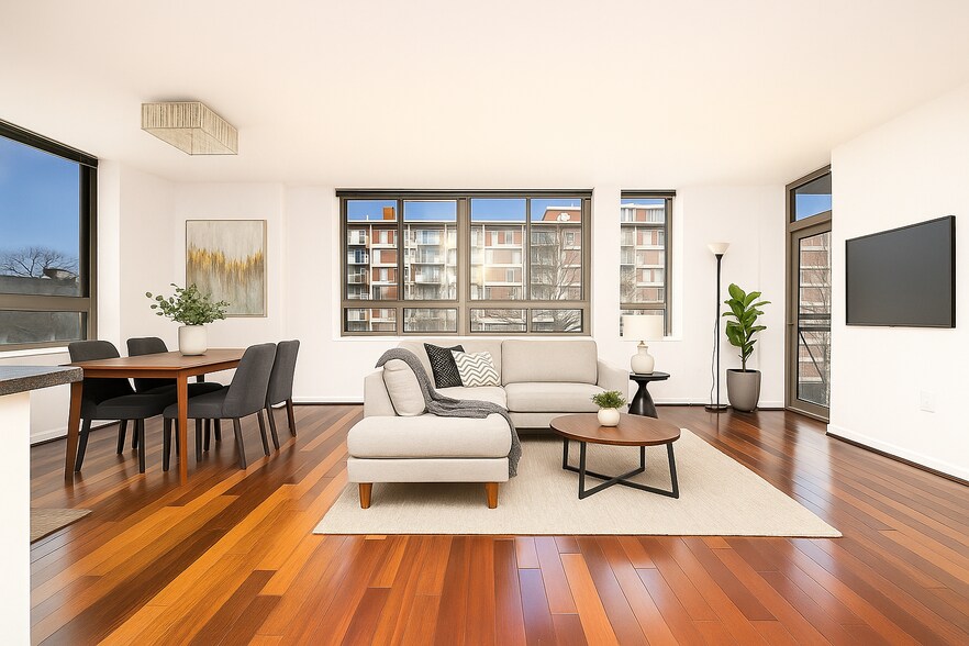 Virtual staging - 350 G St SW