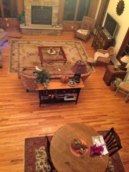 View to FRm from upper loft - 19 Timber Ln