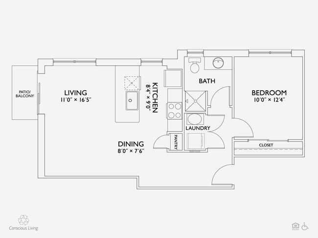 Floorplan - Penn Circle