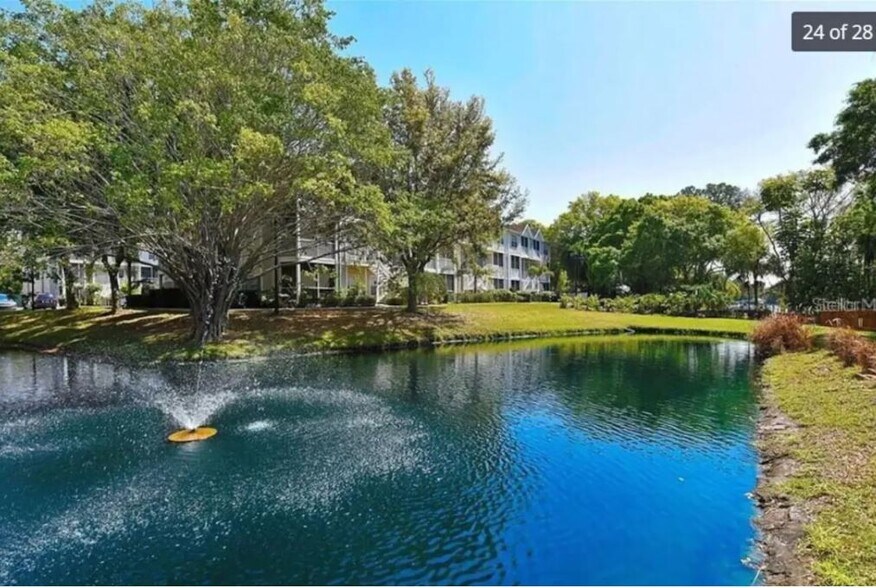 Pond on the property. - 850 S Tamiami Trl