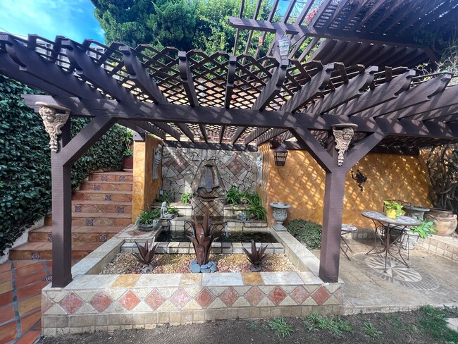 Koi pond - 7815 W 83rd St