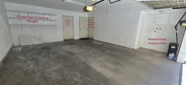 2-Car garage with washer/dryer hookups - 14365 Foothill Blvd