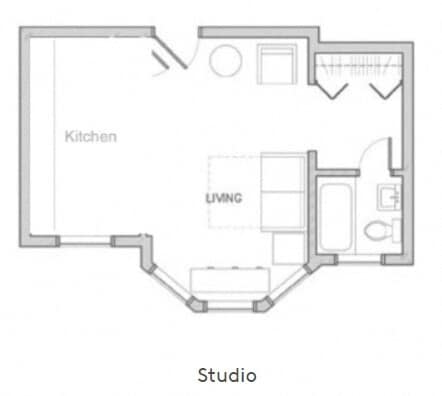 Floorplan - Copley Manor Apartments
