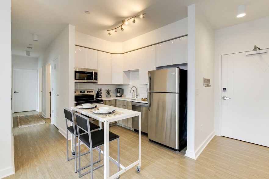 furnished kitchen - Wheelhouse Co-Living