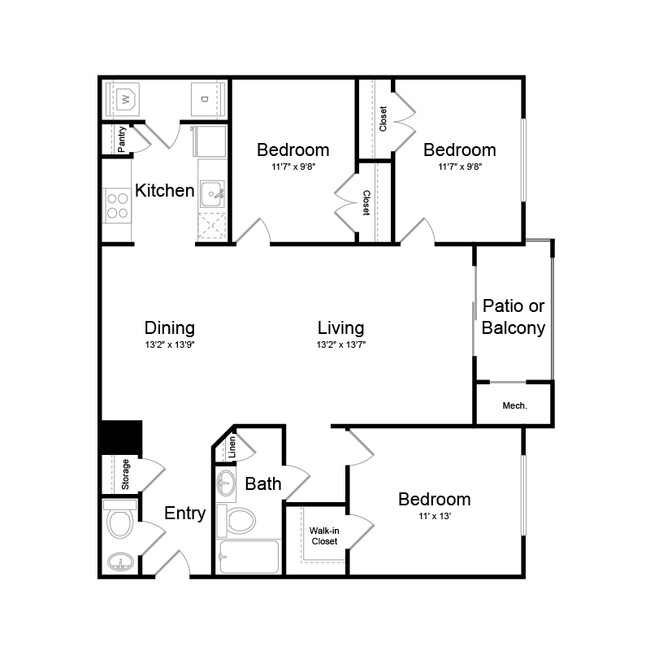 Floorplan - Elme Dulles