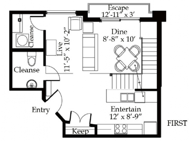 Floorplan - The Marquee at Belle Meade