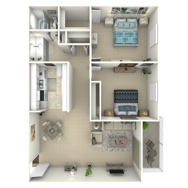 Floorplan - CENTRAL PARK APARTMENTS