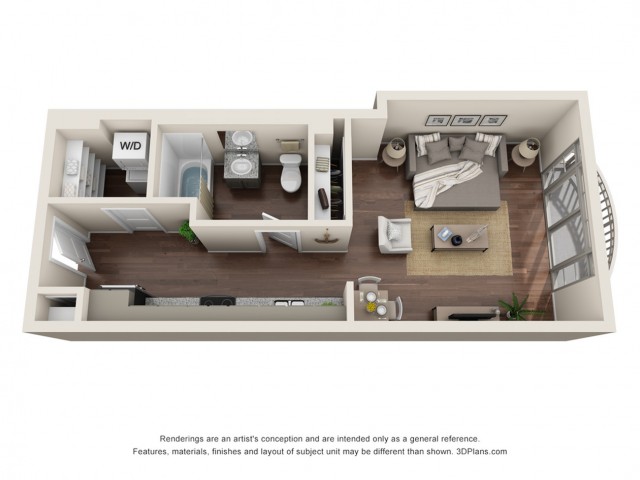 Floorplan - Village Center Apartments