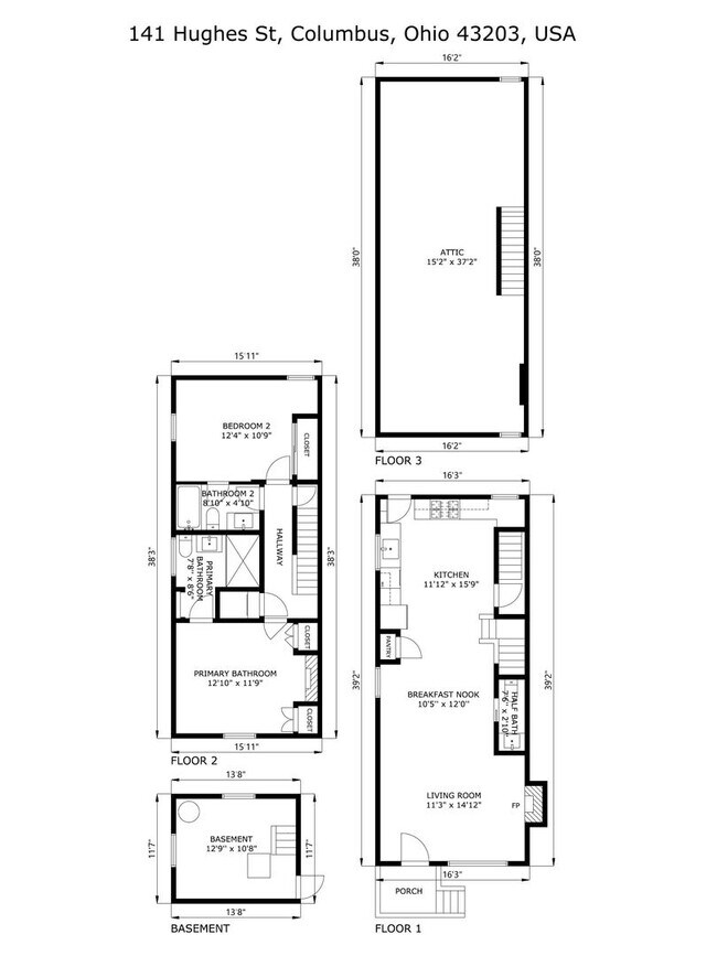 Building Photo - Newly Renovated 2 Bed, 2.5 Bath Furnished Home in Columbus