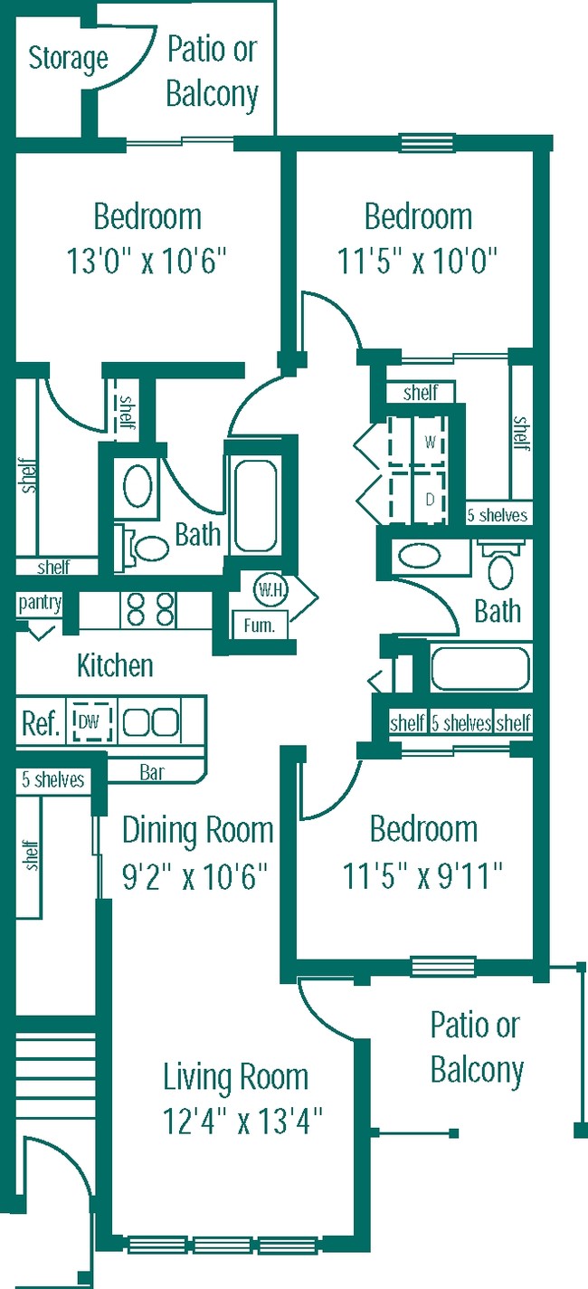 3BR/2BA - Cumberland Crossing