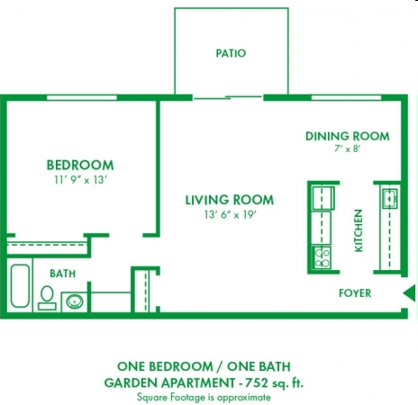 Floorplan - Park City Apartments