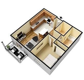 Floorplan - Roosevelt West Apartments