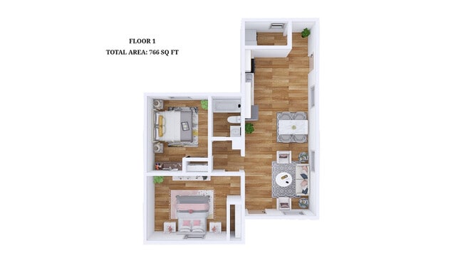 Building Photo - NEWLY RENOVATED 2 bedroom, 1 bathroom at G...
