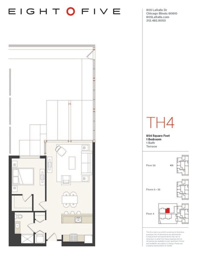 Floorplan - Eight O Five