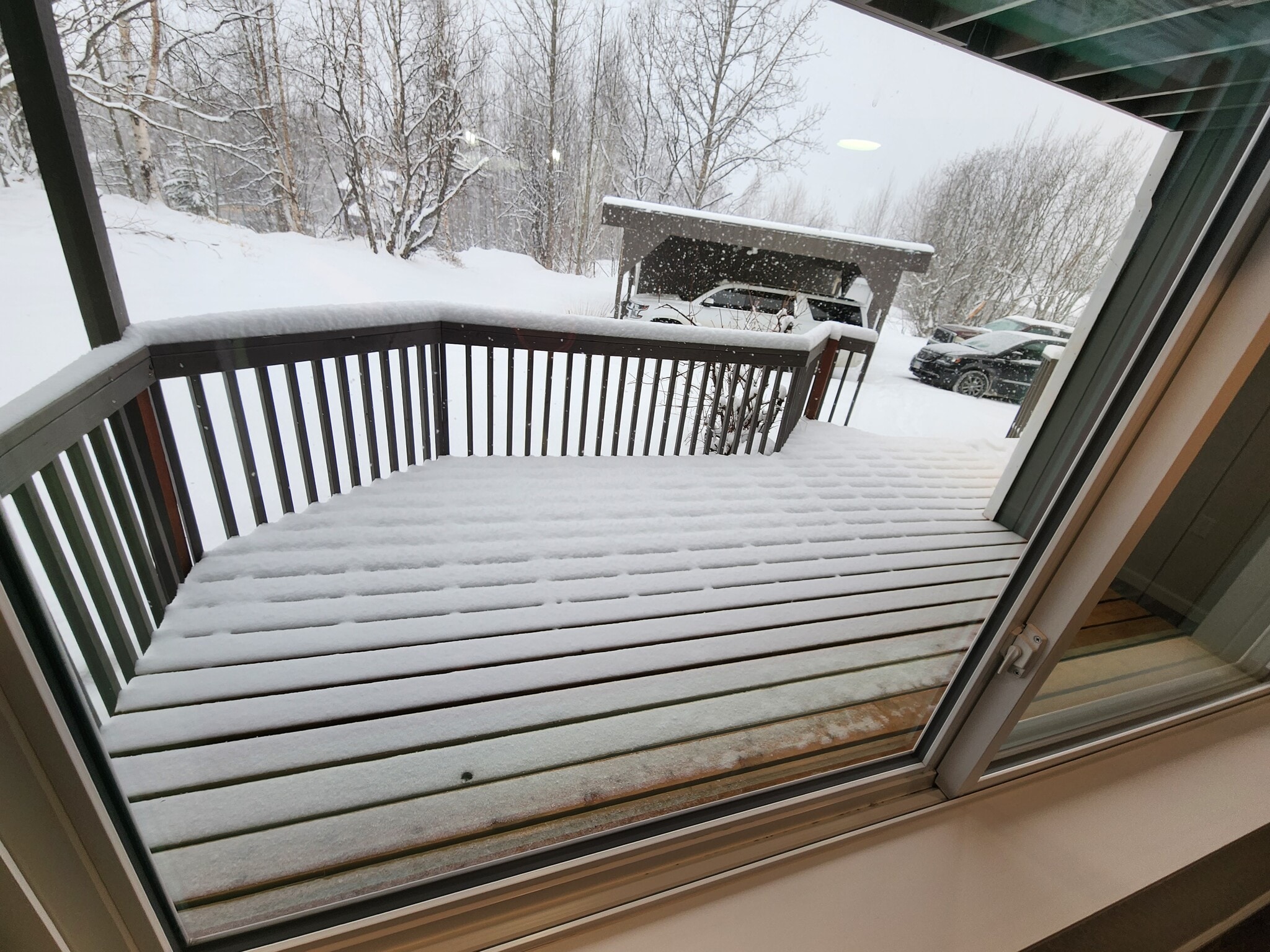 Porch acces from front - 800 E Blind Nick Dr