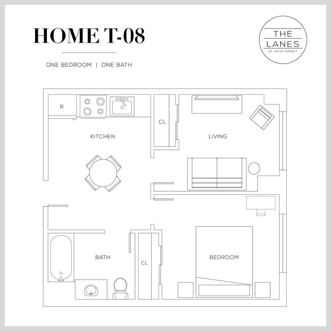 Floorplan - The Lanes at Union Market
