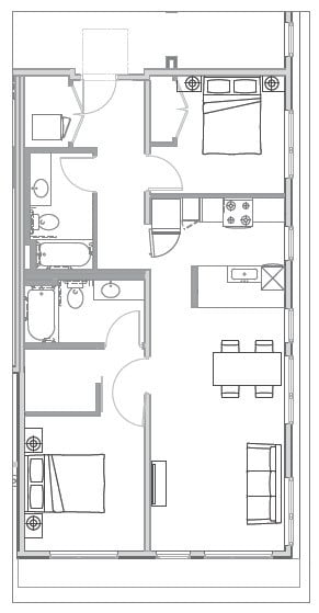 Floorplan - Uptown at Kirkland Urban