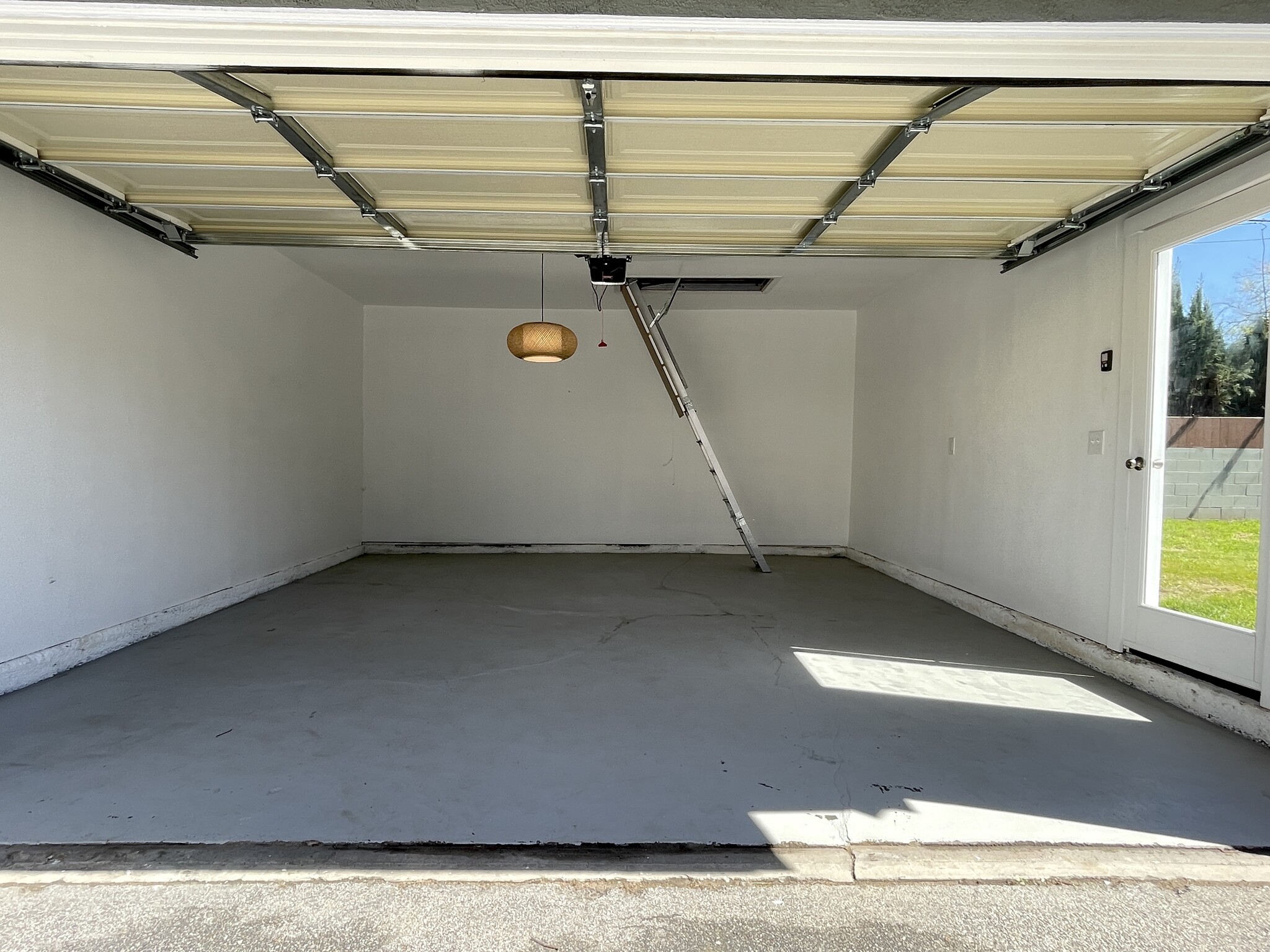 Garage Attic Ladder for lots of storage space - 5950 Simpson Ave